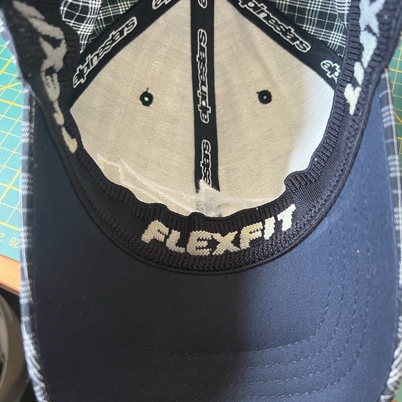 Rare vintage Alpinestars plaid hat - Picture 4 of 12
